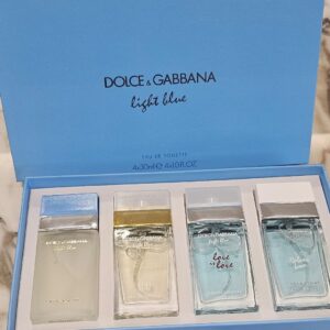 D&G Light Blue Set 4x30ml 